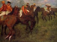 Degas, Edgar - Jockeys